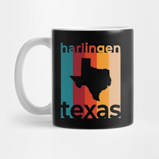 Harlingen Texas Retro Mug